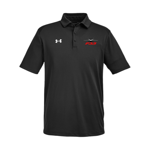 F-35 Under Armour Mens Tech Polo