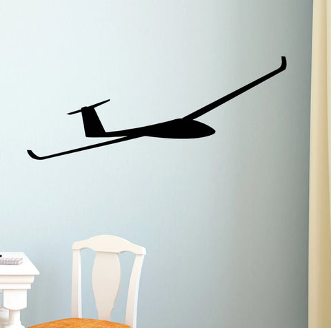 Glider DIY Wall Stickers decor Home Decor PVC material decals wallpaper mural Airplane