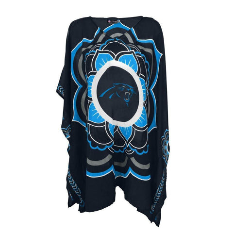 Limited Edition, Officially Licensed Carolina Panthers Caftan One Size / Dark Blue