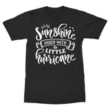 A1POD Apparel Adult T-Shirt / Black / S Sunshine Mixed With A Little Hurricane