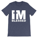 A1POD Apparel Adult T-Shirt / Heather Navy / S I'm Blessed