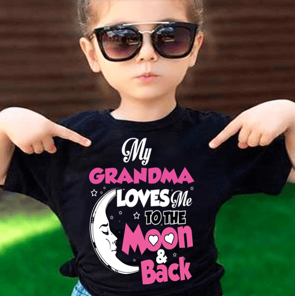 my grandma loves me to the moon and back