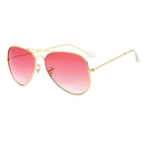 ROYAL GIRL Brand Designer Women Sunglasses Pilot Sun glasses Sea gradient shades Men Fashion glasses ss065