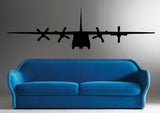 C-130 Military Army Airplane Wall Sticker Vinyl Decal