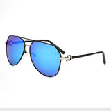 ROYAL GIRL Brand Designer Men Pilot Polarized Sunglasses Metal Frame Personality Leg Sun Glasses for women ms702
