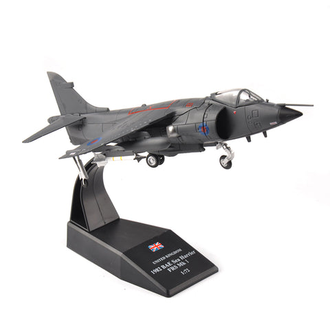 1:72 Scale 1982 BAE Sea Harrier FRS Mk I Airplane Toys Fighter Airplane Model Gift Collections