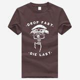 Fortnite cotton t-shirt - drop fast die last