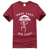 Fortnite cotton t-shirt - drop fast die last